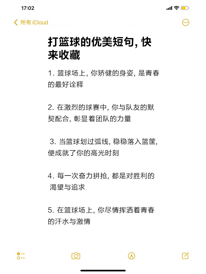 篮球训练励志文案怎么写吸引人